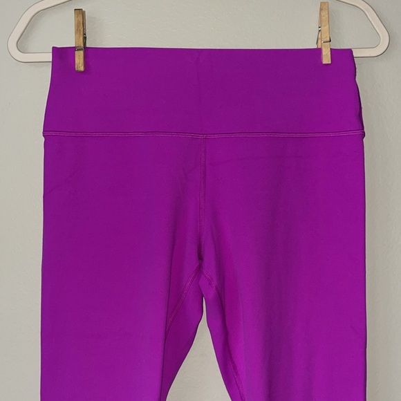 Athleta Transcend 7/8 Tight / Jazzy Purple / SZ L - Picture 5 of 9